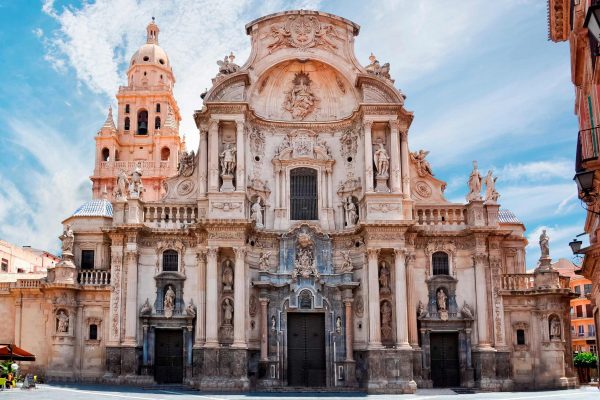 Cathedral,Church,Of,Saint,Mary,In,Murcia,,Spain